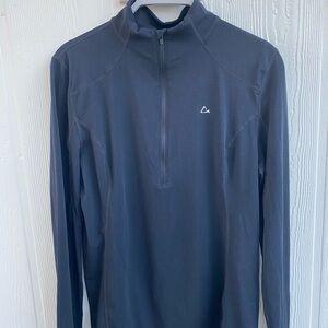 PARADOX Performance Merino Blend
Quarter Zip Black Long Sleeve Size Large